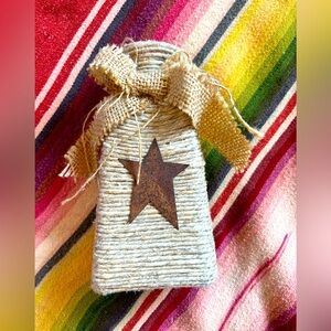 Handcrafted Twine wrapped bottle